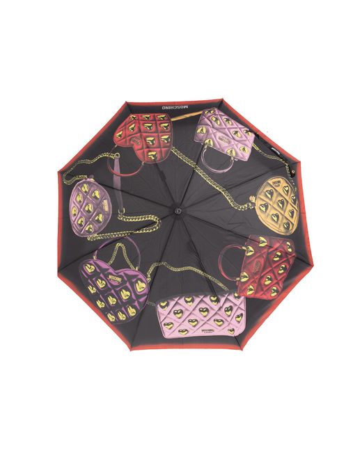 Moschino Multicolor Umbrella With Logo,