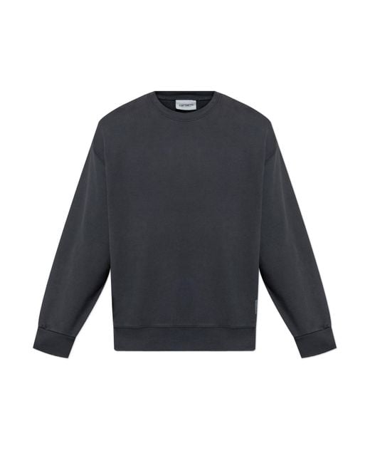 Carhartt Blue Sweatshirt 'Hudson' for men
