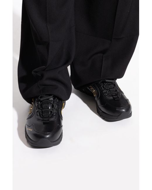 Balmain Black Sports Shoes for men