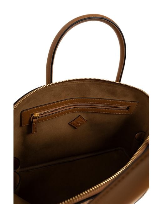 MCM Brown "Pina Medium" Bag
