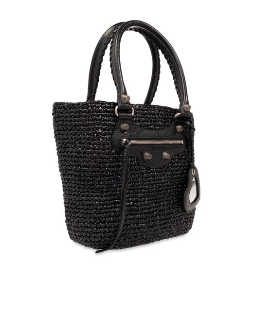 Balenciaga Black ‘Le Cagole Lm’ Shopper Bag