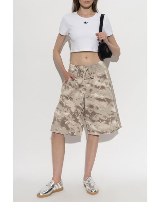 Adidas Originals Natural Logo Shorts