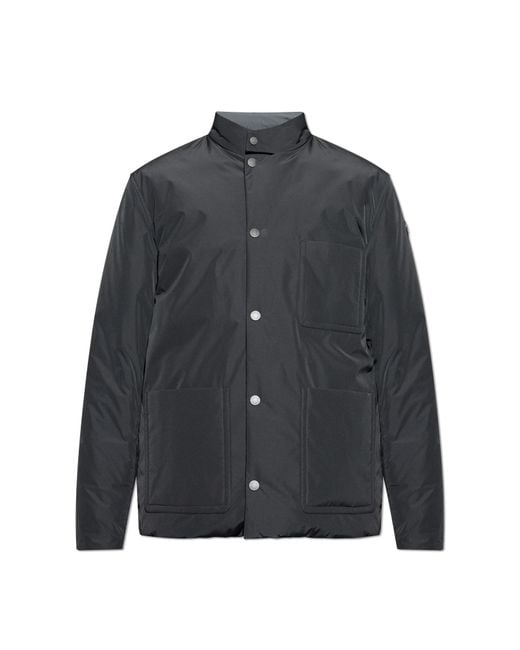 Moncler Blue Reversible Down Jacket 'Ouille' for men