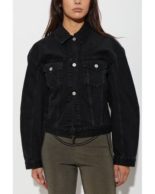 Jacquemus Black Denim Jacket