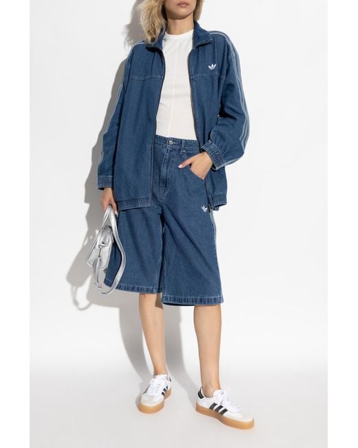 adidas Originals Denim Jackets in Blue | Lyst
