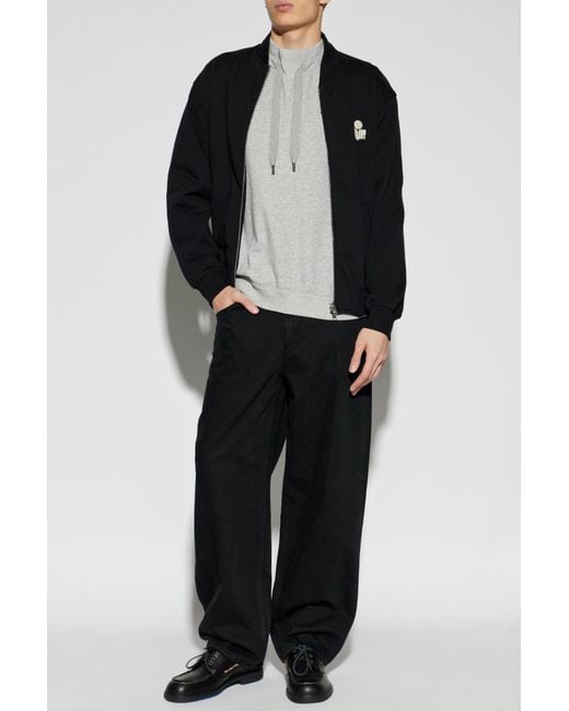 Isabel Marant Gray Sweatshirt 'Merone' for men