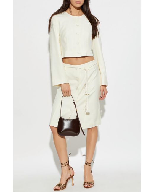 Posse White "Elspeth" Skirt