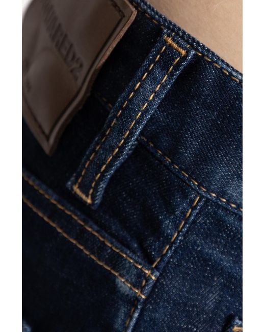 DSquared² Blue "Loose" Jeans for men
