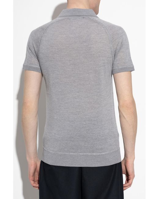 DSquared² White Polo With Logo for men