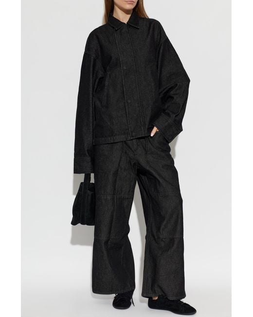 Y-3 Black Denim Jacket