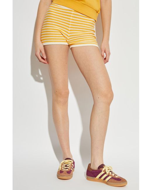 The Upside Yellow "Daisy" Shorts