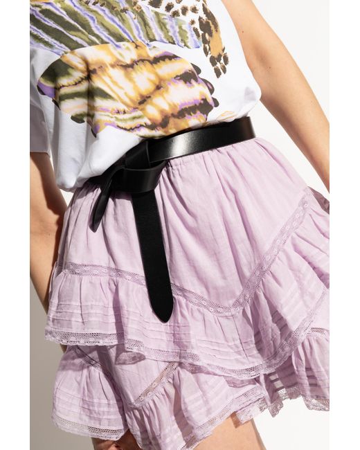 Isabel Marant Black 'Lecce' Belt