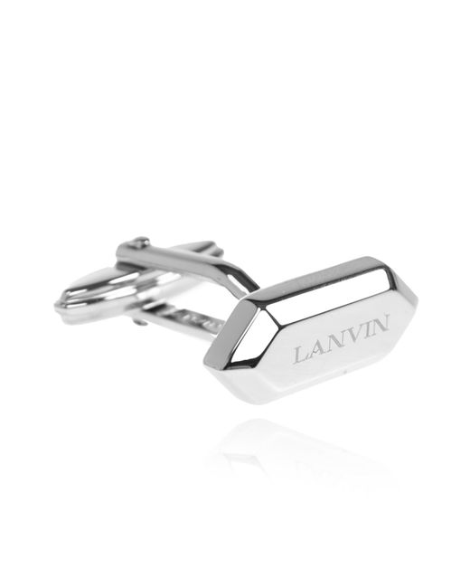 Lanvin Metallic Cufflinks for men