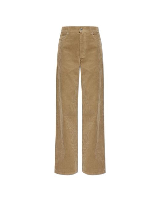 A.P.C. Natural Corduroy Trousers