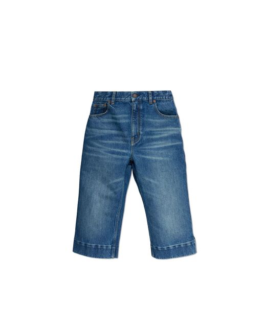 Chloé Blue Jeans With Logo