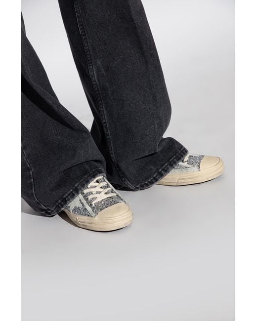 Golden Goose Deluxe Brand White 'V-Star 2' Lace-Up Sneakers