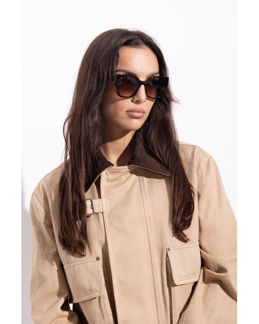 Prada Brown "19Zs" Sunglasses