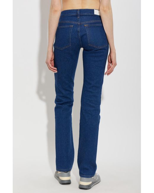 Re/done Blue 'Lean' Jeans