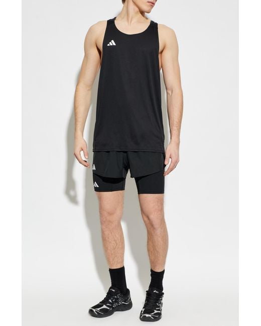 Adidas Originals Black Top From The Adizero Collection for men