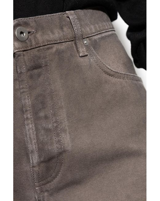 Burberry Gray Straight Leg Jeans