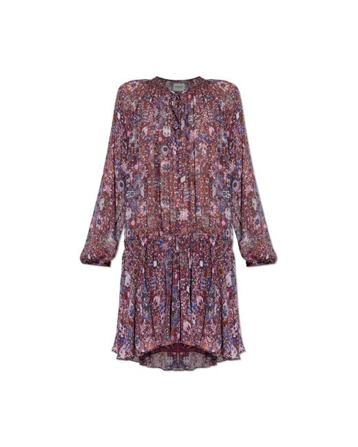 Isabel Marant Purple Dress "Bess"