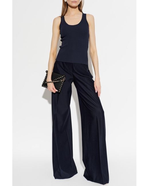 Max Mara Blue Top 'Editta'