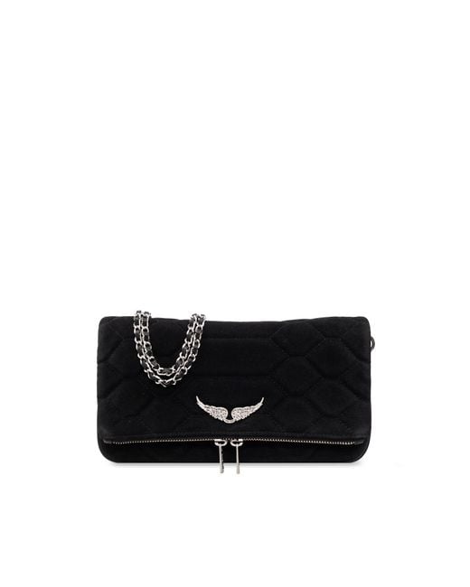 Zadig Voltaire rock Xl Shoulder Bag in Black Lyst