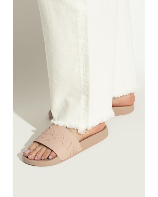 AllSaints Natural Slides Biggy