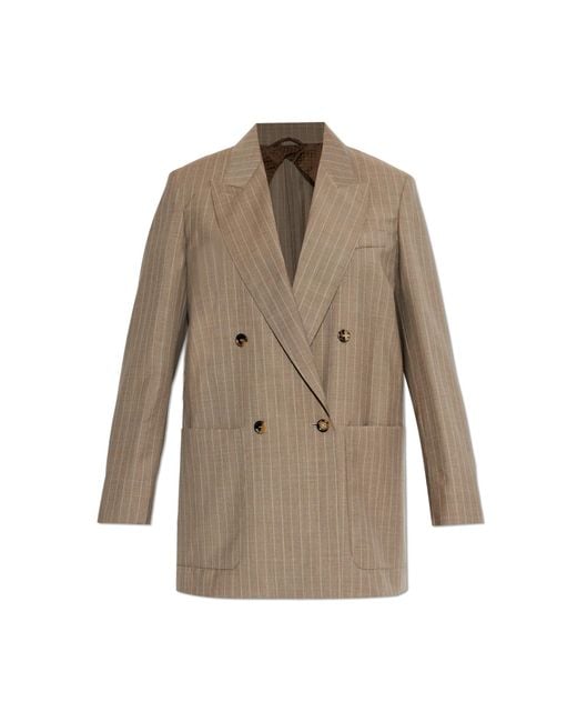 Max Mara Natural "Acciaio" Blazer