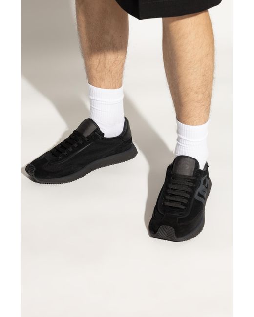 Dolce & Gabbana Black Sneakers With Logo for men
