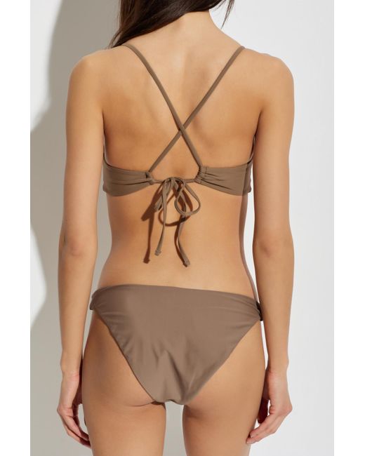 Rethinkit Studios Brown Bikini Top