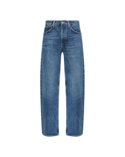 Agolde Black 'Arc' Jeans