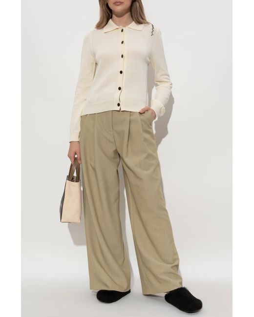 Marni White Cardigans