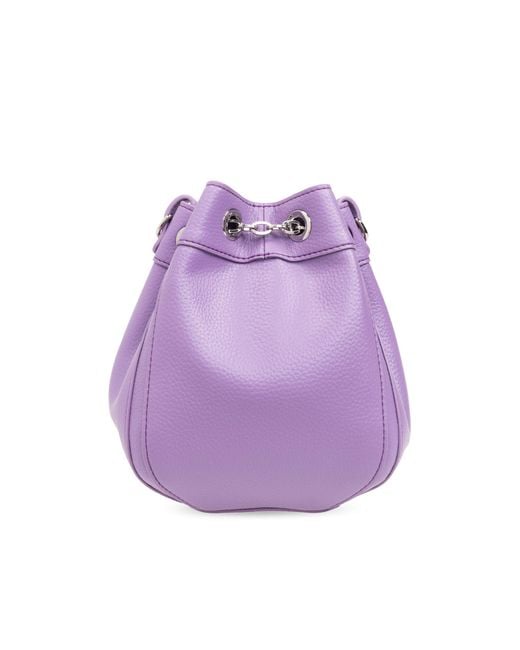 Vivienne Westwood Purple ‘Chrissy Small’ Shoulder Bag
