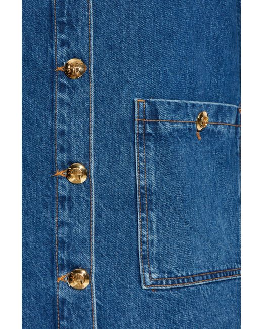 Anine Bing Blue Denim Jacket "Luca"