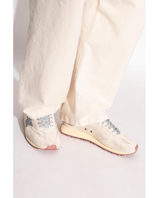 Golden Goose Deluxe Brand Natural Sports Shoes 'Running Marathon M77' for men