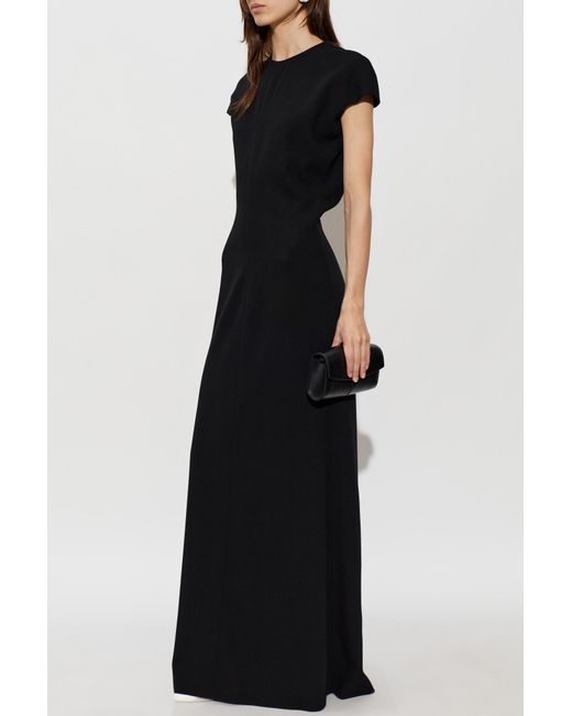 Jil Sander Black Wool Dress