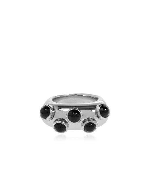 Marni Metallic Brass Ring