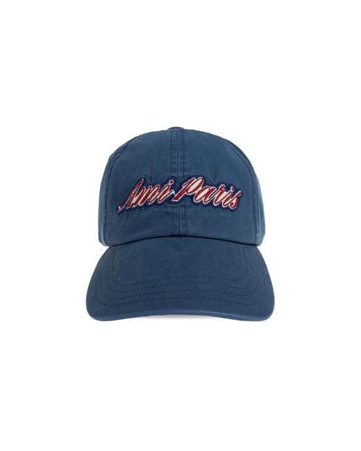 AMI Blue Cap With Logo
