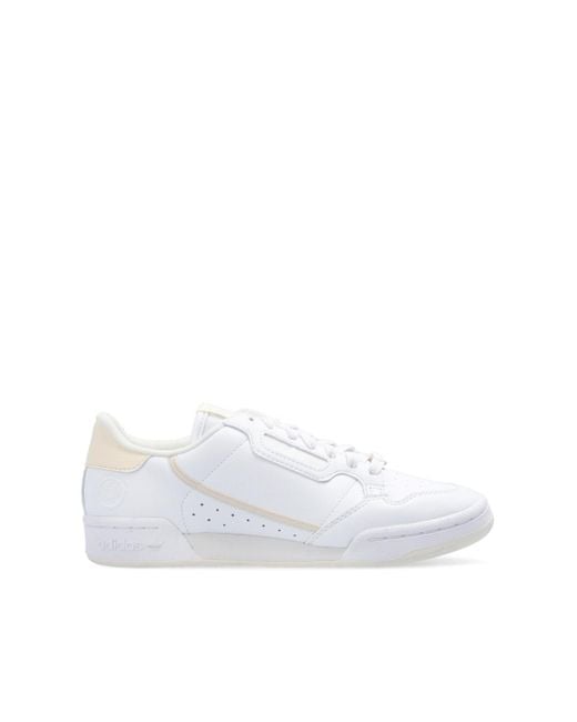 adidas Originals 'continental 80 Vegan' Sneakers in White | Lyst