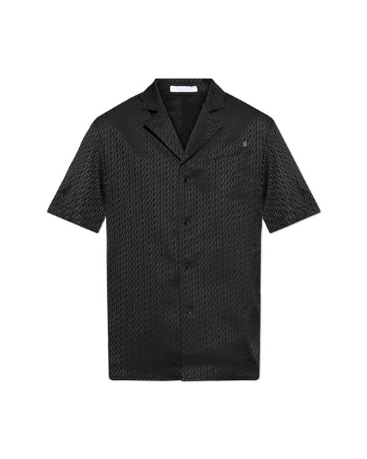 Helmut Lang Black Short Sleeve Shirt for men