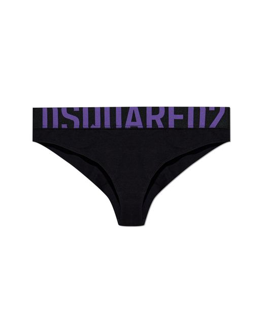 DSquared² Black Top With Z Logo