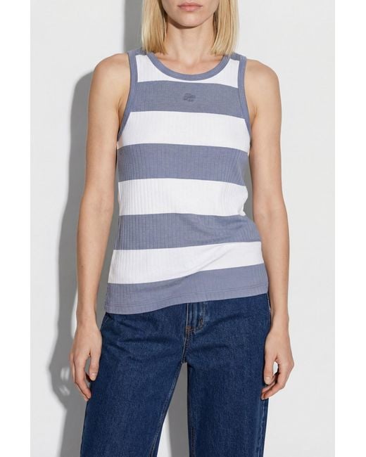 Munthe Blue Top "Tezza"