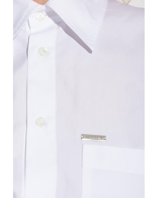 DSquared² Black Shirt With A Pocket