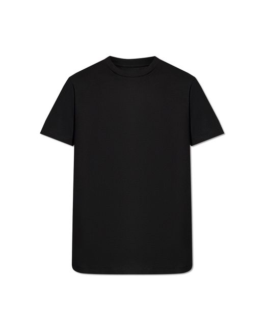 AllSaints Black 'downtown' T-shirt With Logo,