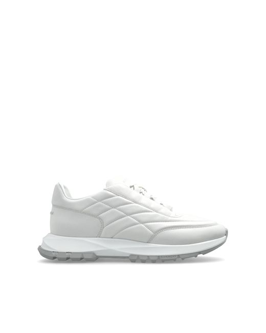Givenchy White Sports Shoes With A Logo for men