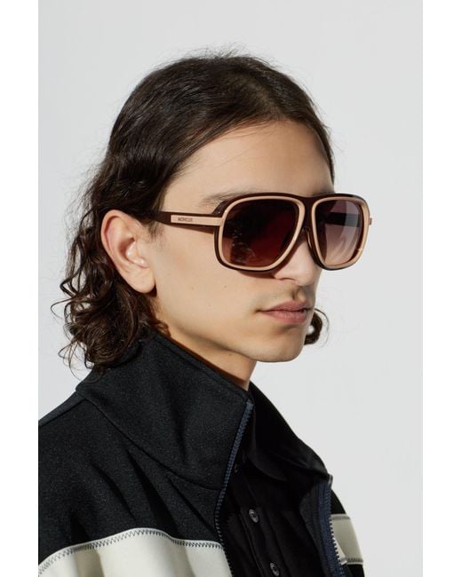 Moncler Brown "Twotone" Sunglasses