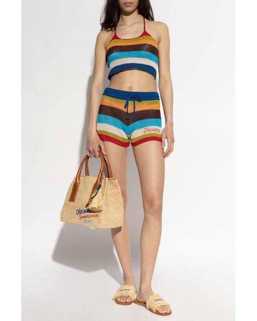 DSquared² Blue Pants Capsule 'summer Lovers',