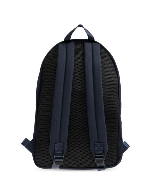 EA7 Blue Backpack With Logo