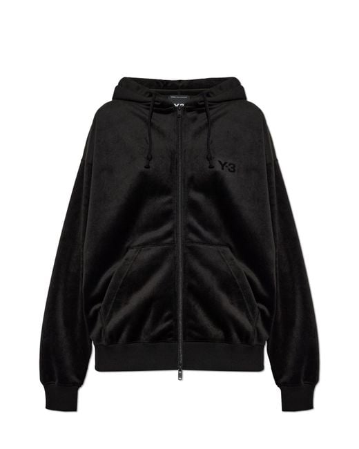 Y-3 Black Velvet Sweatshirt